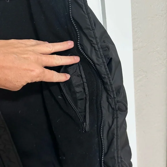 Aeropostale Black Puffer Jacket w/ Faux Fur Hood – Women’s Medium - Picture 6 of 9